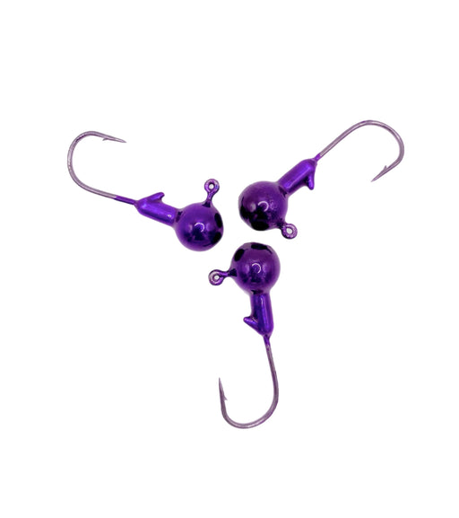 Round Head Jig Candy Purple