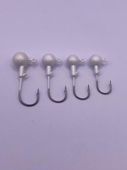 Round Head Jigs (white)